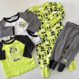 Absorba 9 Month Boys Car Themed Set